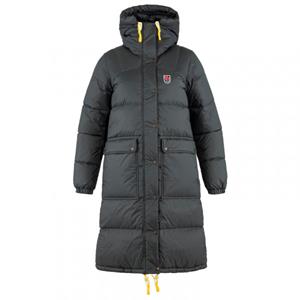 Fjällräven Expedition Long Down Parka Dames Donkergrijs
