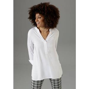 Aniston SELECTED Longbluse, mit extra-langen Manschetten