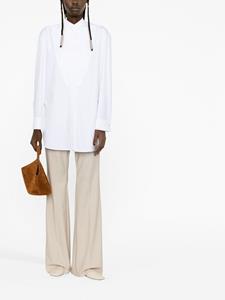 Jil Sander Wikkelblouse - Wit