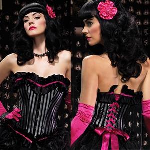 merkonbekend Leg Avenue Europe Veronica Corset Black/grey - S