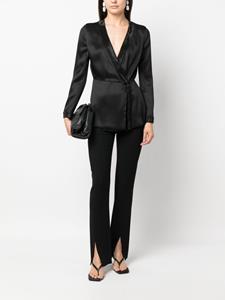 giorgioarmani Giorgio Armani Zijden top - Zwart