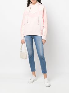 IRO Hoodie met zigzag patroon - Roze