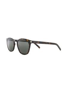 saintlaurenteyewear Saint Laurent Eyewear Zonnebril met vierkant montuur - Zwart