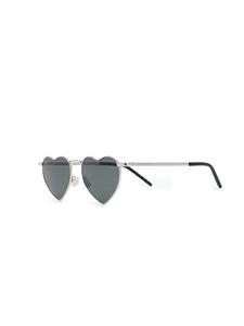 saintlaurenteyewear Saint Laurent Eyewear Zonnebril met hartvormig montuur - Zilver