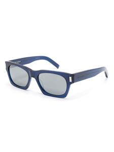 saintlaurenteyewear Saint Laurent Eyewear SL 402 zonnebril met vierkant montuur - Blauw