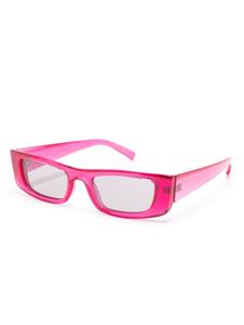saintlaurenteyewear Saint Laurent Eyewear Zonnebril met rechthoekig montuur - Roze