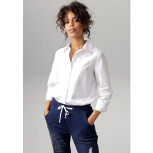 Aniston CASUAL Longbluse, mit kurzen Seitenschlitzen