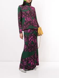 Colville Maxi-rok met abstracte print - Groen