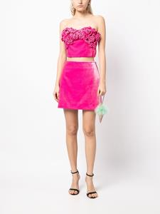 ermannoscervino Ermanno Scervino Fluwelen mini-rok - Roze