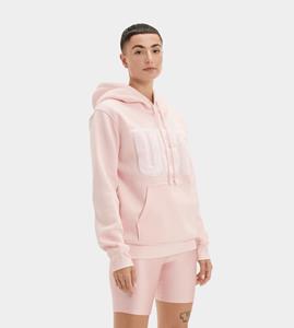UGG Kapuzensweatshirt "W REY FUZZY LOGO HOODIE"