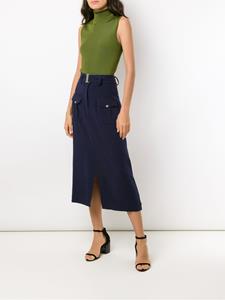 Olympiah Roma midi-rok - Blauw