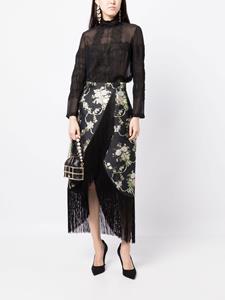 shiatzychen SHIATZY CHEN Zijden blouse - Zwart
