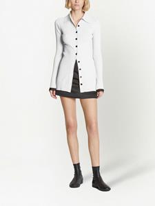 Ribgebreid vest - Beige