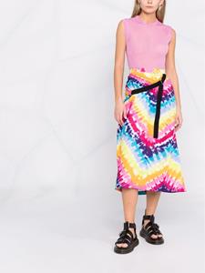 Kenzo Midi-rok met tie-dye print - Roze