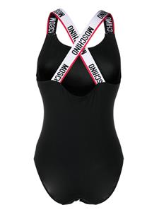 Body met logoprint - Zwart