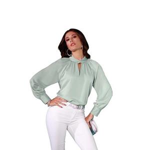 Blouse in kalkmint van heine