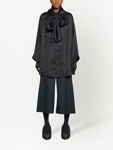 Balenciaga Letters blouse - Zwart