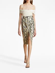 Off-shoulder body - Beige
