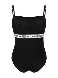 Body met logoband - Zwart