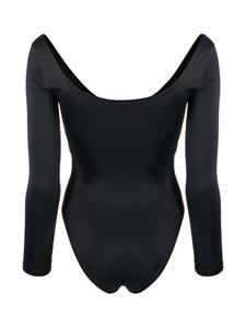 Balenciaga Body met lange mouwen - Zwart
