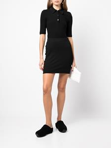 rosettagetty Rosetta Getty Katoenen poloshirt - Zwart