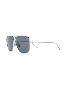 thombrowneeyewear Thom Browne Eyewear Zonnebril met rechthoekig montuur - Zilver