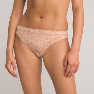 LA REDOUTE COLLECTIONS Slip Signature in kant en microvezel, JEANNE
