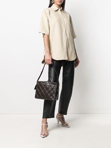 louloudesaison LouLou de Saison Blouse met korte mouwen - Beige