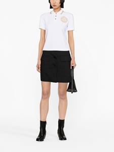 versacejeanscouture Versace Jeans Couture Polotop met embleem - Wit