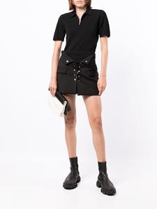 dionlee Dion Lee Polotop met korte mouwen - Zwart