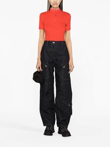 Poloshirt met logopatch - Rood