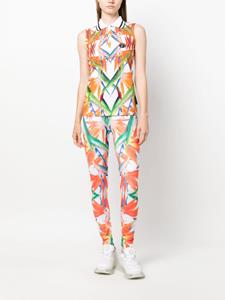 pleinsport Plein Sport Top met bloemenprint - Wit