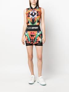 pleinsport Plein Sport Blouse met bloemenprint - Zwart