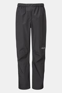 Rab Downpour Eco Broek Dames Long Dames Zwart