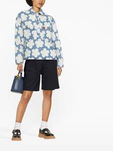 Kenzo Poloshirt met stippen - Blauw