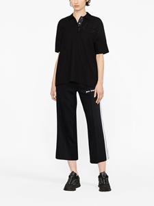 Moncler Poloshirt met geborduurd logo - Zwart