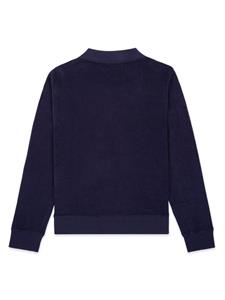 sporty&rich Sporty & Rich SR poloshirt van badstof - Blauw