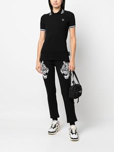 pleinsport Plein Sport Poloshirt met korte mouwen - Zwart