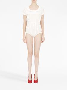 Body met logo - Wit