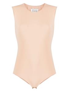 Maison Margiela mouwloze bodysuit - Beige