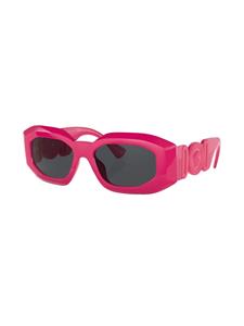 versaceeyewear Versace Eyewear Zonnebril met geometrisch montuur - Roze