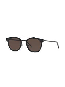 Saint Laurent Eyewear Zonnebril met dubbele neusbrug - Zwart