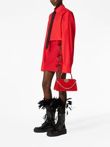 Valentino Mini-rok met strikdetail - Rood