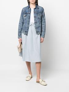 Woolrich Popeline rok - Blauw