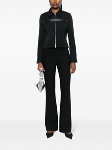 Courrèges Flared broek - Zwart