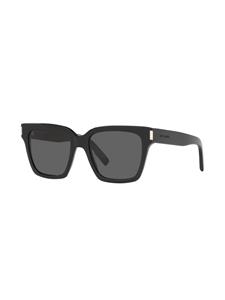 saintlaurenteyewear Saint Laurent Eyewear Zonnebril met vierkant montuur - Zwart