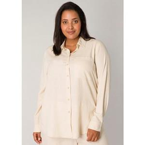 Base Level Curvy Blouse met lange mouwen Yaella