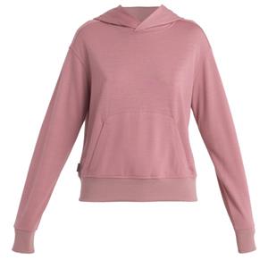 Icebreaker  Women's Crush II L/S Hoodie - Hoodie, roze