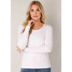 Base Level Shirt met lange mouwen met een ronde hals