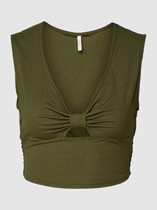 Only Korte top met cut-out, model 'JANY'